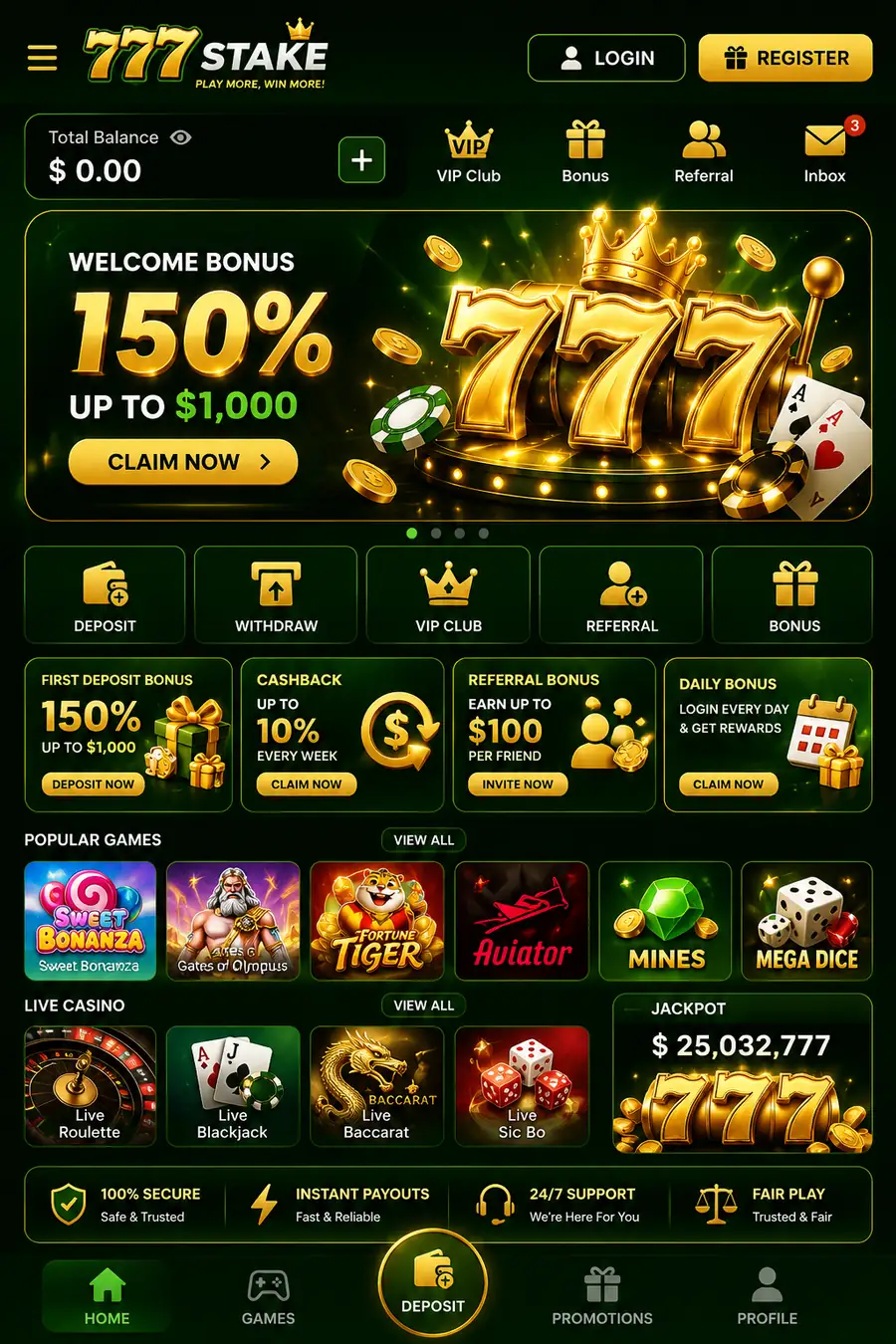 777stake