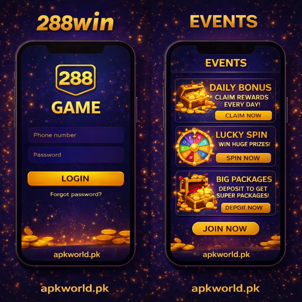 login and events