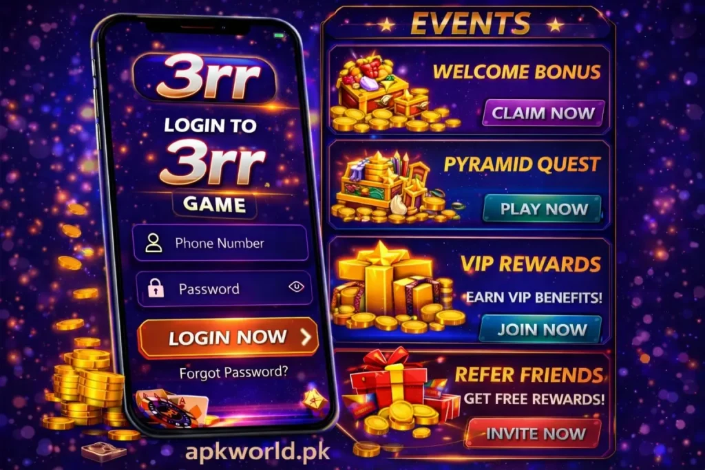 3rr game login and registration