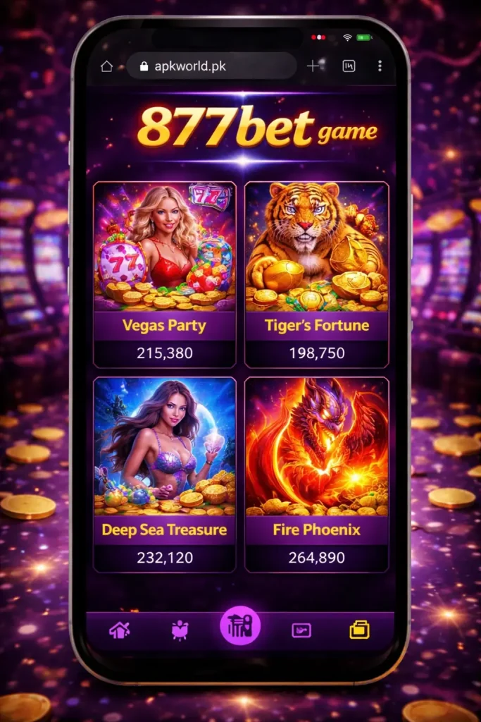 877bet game interface
