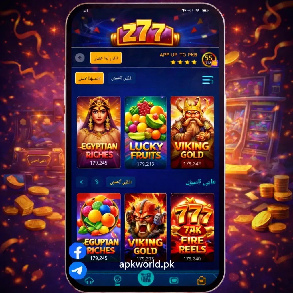 interface of z777 game