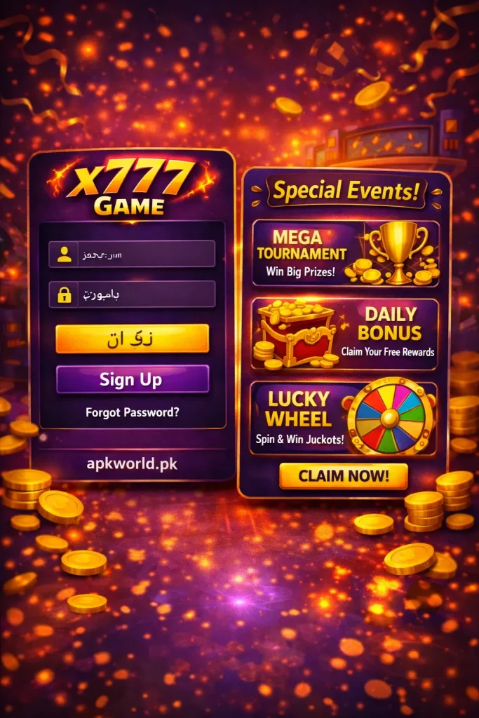x777 login and registration