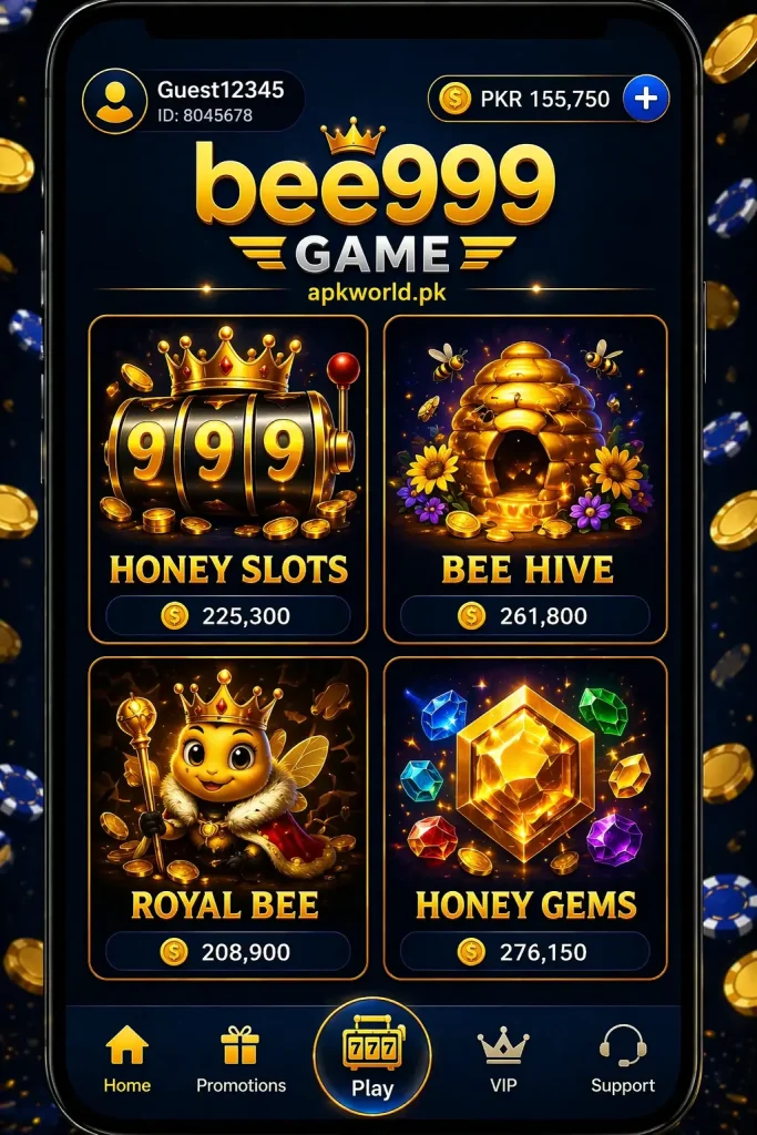 bee 999 game interface