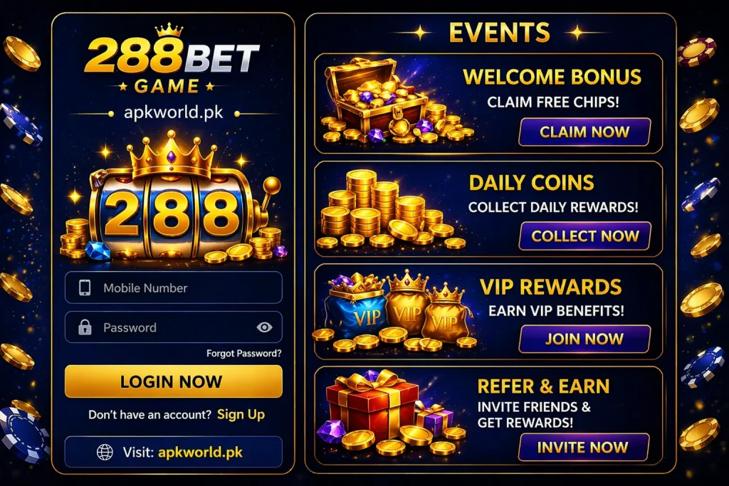 /2888game login and events