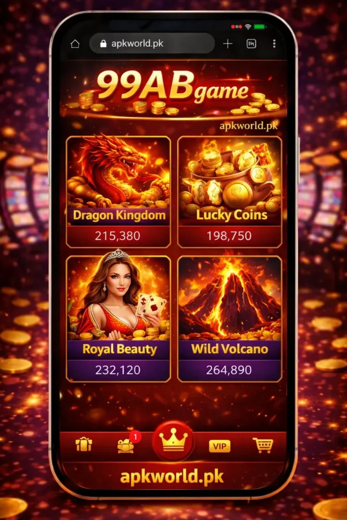 99AB game interface