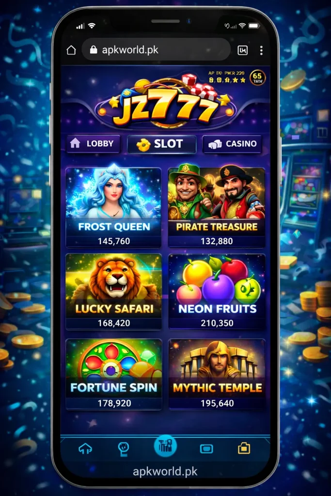 jz777 game interface
