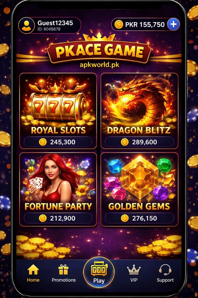 PKACE game interface