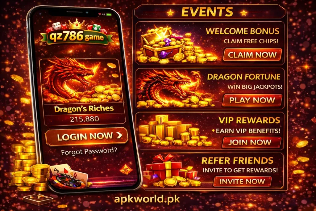 qz786 game login and events