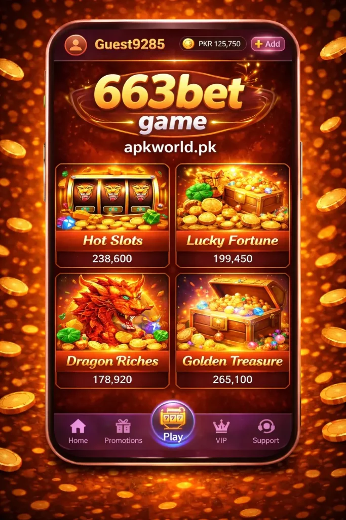 663bet game interface