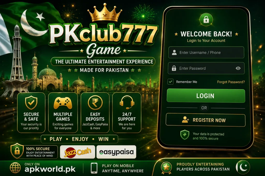 PKclub777 login